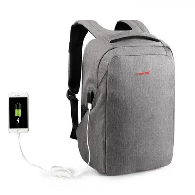 TIGERNU TETHYS LAPTOP BACKPACK 15.6" GRAY-3