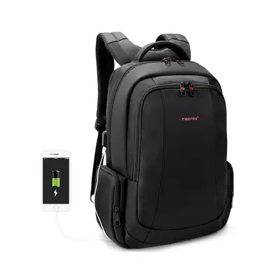 TIGERNU BACKPACK LAPTOP T-B3143-USB 15.6" BLACK