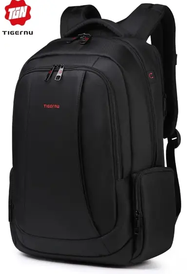 TIGERNU BACKPACK LAPTOP T-B3143-USB 15.6" BLACK-1