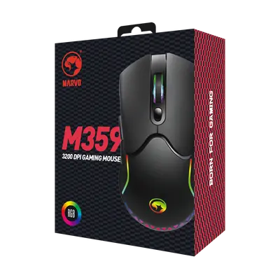 MARVO M359 WIRED GAMING MOUSE-4