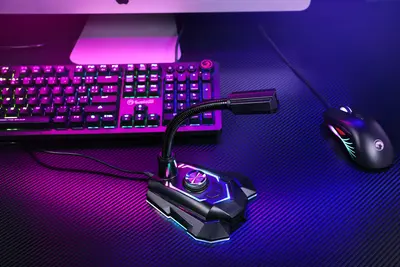 MARVO MIC-05 WIRED MICROPHONE RGB-9