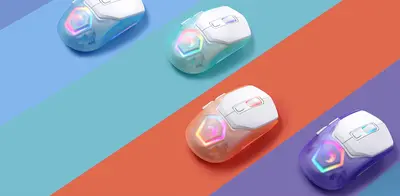 MARVO Z FIT PRO G1W WIRELESS GAMING MOUSE WHITE-6