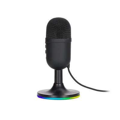 MARVO MIC-06 BK WIRED MICROPHONE RGB-1