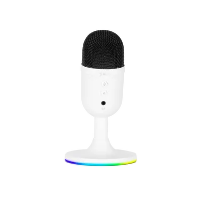 MARVO MIC-06 WH WIRED MICROPHONE RGB WHITE