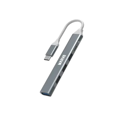 MARVO UH008 USB HUB (USB C to A 3x USB 2.0 1xUSB 3.0)