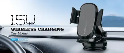 LDNIO MOBILE PHONE HOLDER & CHARGER WIRELESS 15W MW21-8