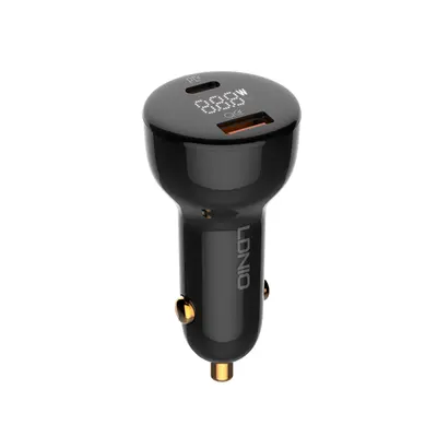 LDNIO CAR CHARGER 2 PORT (1A1C) 100W 5V 3A C101-2