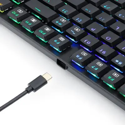 KEYBOARD - REDRAGON APS TKL K607 RGB WIRED MECHANICAL-9