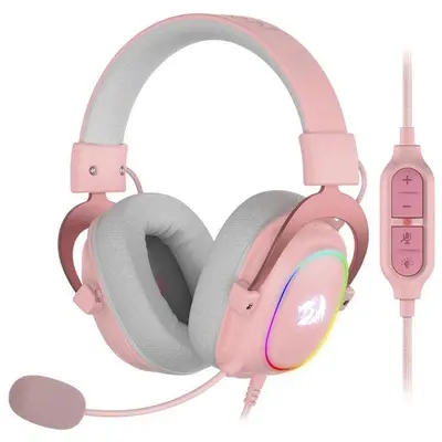 HEADSET - REDRAGON ZEUS-X PINK-2