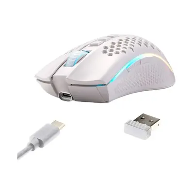 MOUSE - REDRAGON STORM PRO M808 WIRELESS/WIRED - WHITE-3