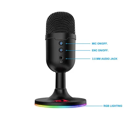 MICROPHONE - REDRAGON PULSAR GM303 GAMING-3