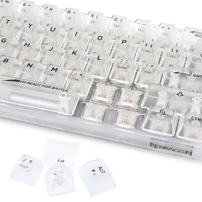 KEYBOARD - REDRAGON FIZZ K617CT-RGB WIRED MECHANICAL-8