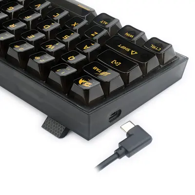 KEYBOARD - REDRAGON FIZZ K617CTB-RGB WIRED MECHANICAL-9