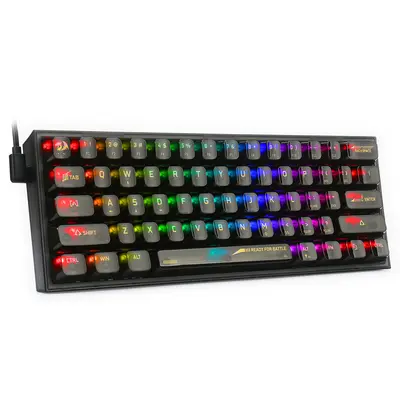 KEYBOARD - REDRAGON FIZZ K617CTB-RGB WIRED MECHANICAL-6