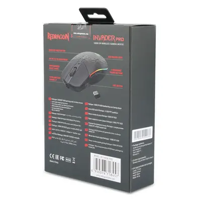 MOUSE - REDRAGON INVADER PRO M719-RGB WIRED-7