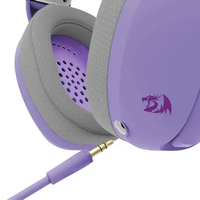 HEADSET - REDRAGON IRE H848 WIRELESS PURPLE-2