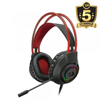 HEADSET - REDRAGON SCREAM H231 RGB WIRED BLACK