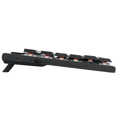 KEYBOARD - REDRAGON HORUS PRO K618RGB-PRO WIRED/2.4G/BT RED SWITCH-4