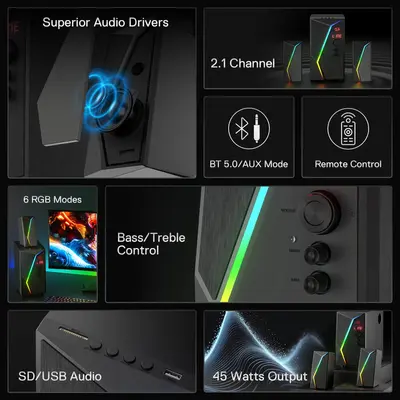 SPEAKER - REDRAGON ANVIL PRO GS520-PRO-5