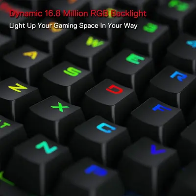 KEYBOARD - REDRAGON DITI ELITE K585RGB-KS WIRELESS MECHANICAL BROWN SWITCH-6