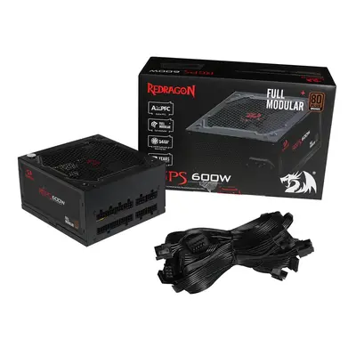 PSU - REDRAGON GC-PS003 600W FULL MODULAR-6