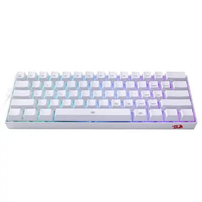 KEYBOARD - REDRAGON DRAGONBORN K630 RGB WHITE-3
