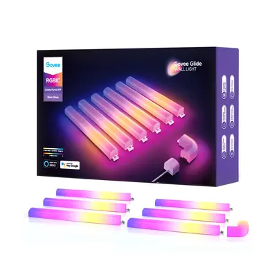 GOVEE GLIDE RGBIC WALL LIGHT (6+1)-4