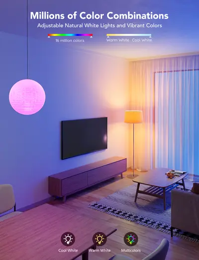 GOVEE RGBWW SMART LED BULB (1 PACK) E27-4