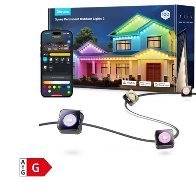 GOVEE PERMANENT OUTDOOR LIGHTS 2 - 30M