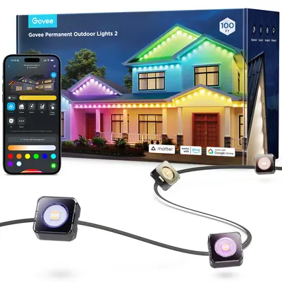 GOVEE PERMANENT OUTDOOR LIGHTS 2 - 30M-1