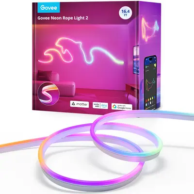 GOVEE NEON ROPE STRIP LIGTH 2 -5M-2