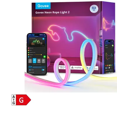 GOVEE NEON ROPE STRIP LIGTH 2 -3M