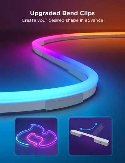 GOVEE NEON ROPE STRIP LIGTH 2 -3M-3