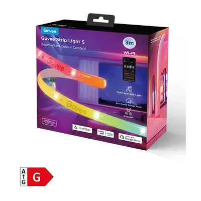GOVEE RGBIC STRIP LIGHT S - WITH PROTECTIVE COATING (3M)