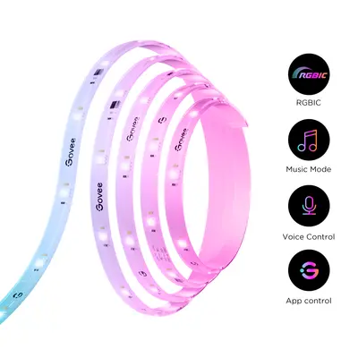 GOVEE RGBIC STRIP LIGHT S - WITH PROTECTIVE COATING (3M)-10