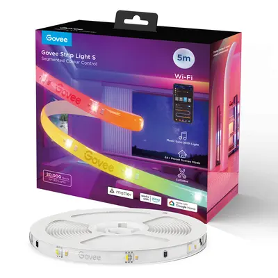 GOVEE RGBIC STRIP LIGHT S - WITH PROTECTIVE COATING (5M)-2