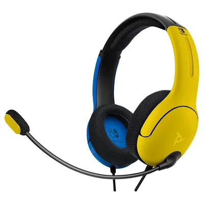 PDP NINTENDO SWITCH WIRED HEADSET LVL40 YELLOW / BLUE