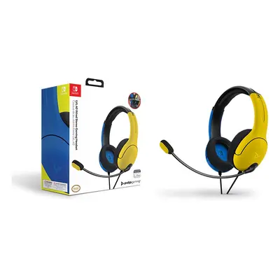 PDP NINTENDO SWITCH WIRED HEADSET LVL40 YELLOW / BLUE-7