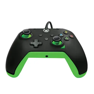 PDP XBOX WIRED CONTROLLER BLACK - NEON (GREEN)-1