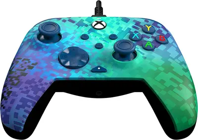 PDP XBOX WIRED CONTROLLER REMATCH - GLITCH GREEN-3