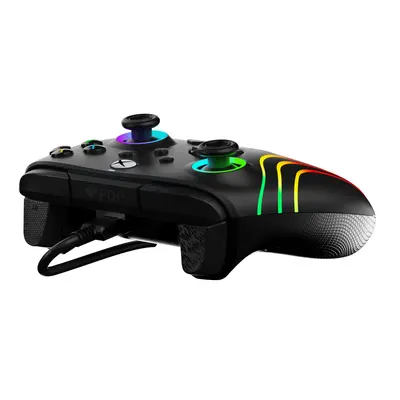 PDP XBOX WIRED CONTROLLER AFTERGLOW WAVE-3