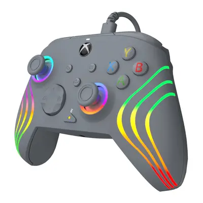 PDP XBOX WIRED CONTROLLER AFTERGLOW WAVE GREY-1