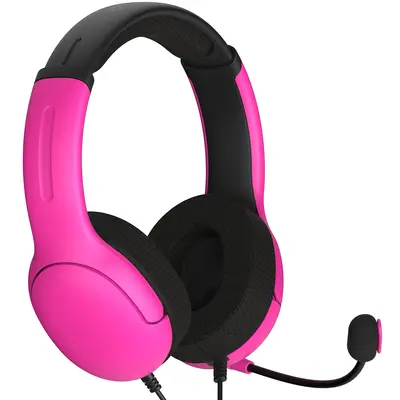 PDP AIRLITE WIRED  STEREO HEADSET FOR PLAYSTATION - NEBULA PINK-1