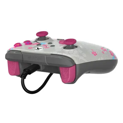 PDP XBOX WIRED REMATCH CONTROLLER - BLOSSOM GLOW IN THE DARK-2
