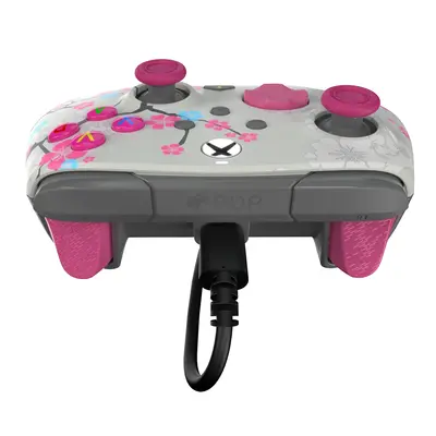 PDP XBOX WIRED REMATCH CONTROLLER - BLOSSOM GLOW IN THE DARK-6