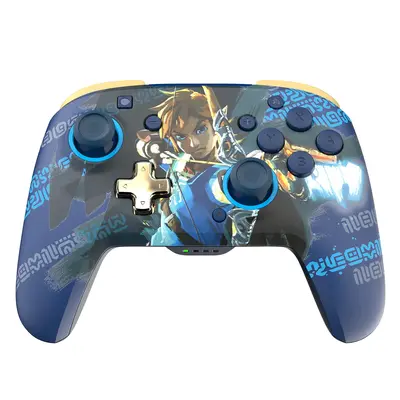 PDP SWITCH REMATCH WIRELESS CONTROLLER - LINK HERO GLOW IN THE DARK-4
