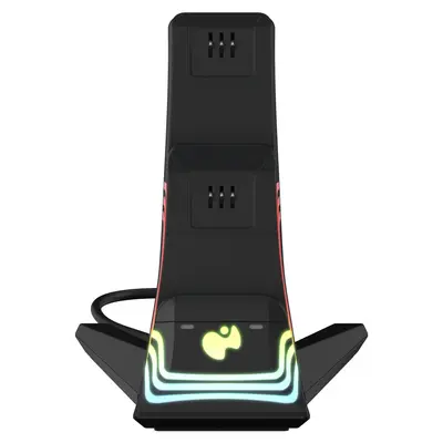 PDP XBOX AFTERGLOW WAVE - DUAL CHARGER BLACK-1