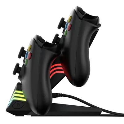 PDP XBOX AFTERGLOW WAVE - DUAL CHARGER BLACK-4