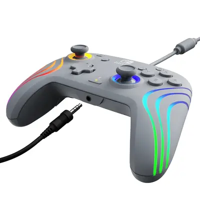 PDP SWITCH AFTERGLOW WAVE WIRED CONTROLLER - GREY-8