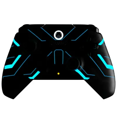 PDP XBOX WIRED REMATCH CONTROLLER - TITAN STEEL GLOW IN THE DARK-8